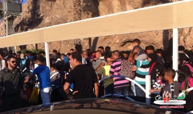 ايلات : آلاف المسافرين من عرب الداخل عالقون في معبر طابا منذ ساعات الليل